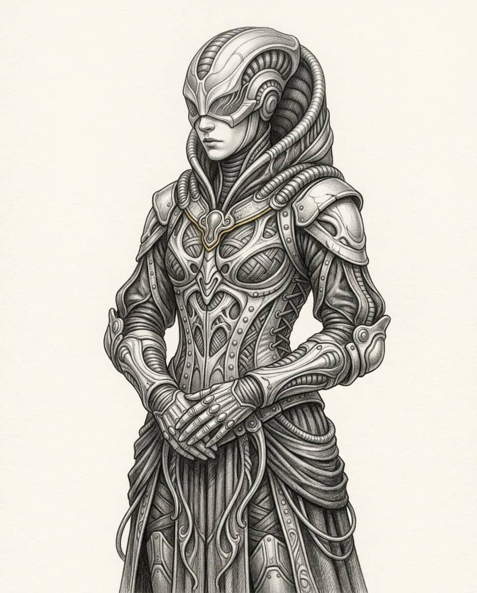Graphite plate — Alien Fetish