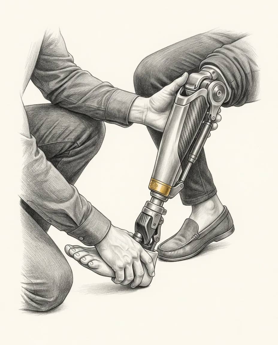 Graphite plate — Amputation Fetish