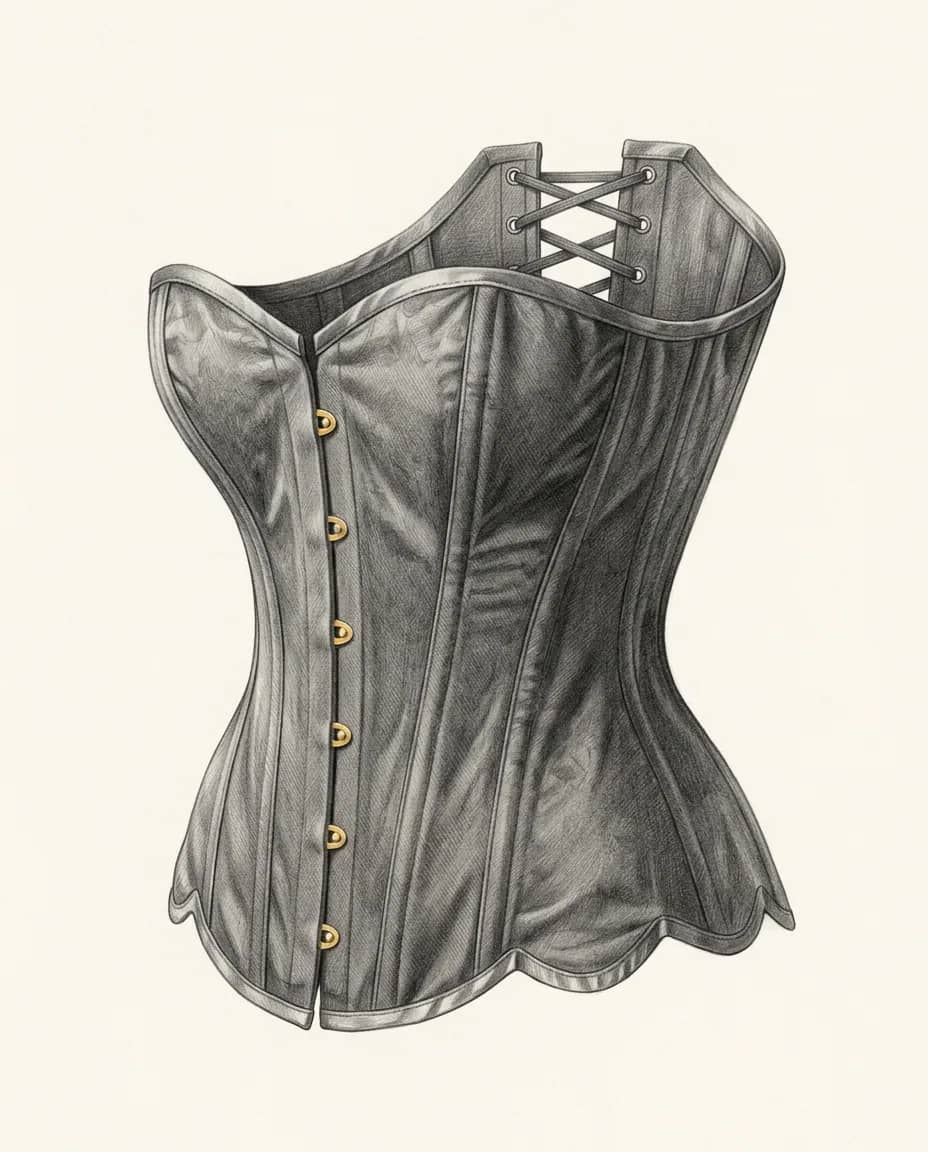 Graphite plate — Corset Fetish