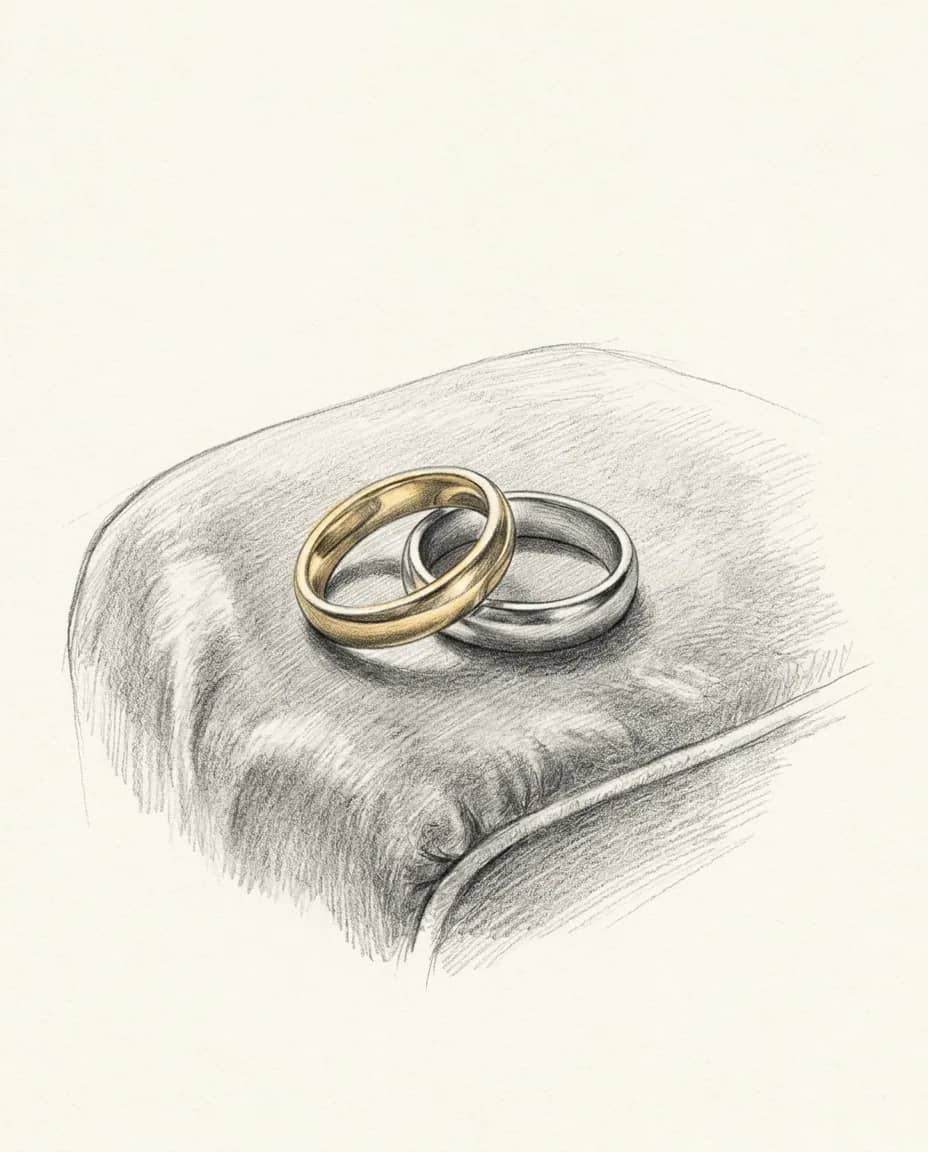Graphite plate — Couple Watching