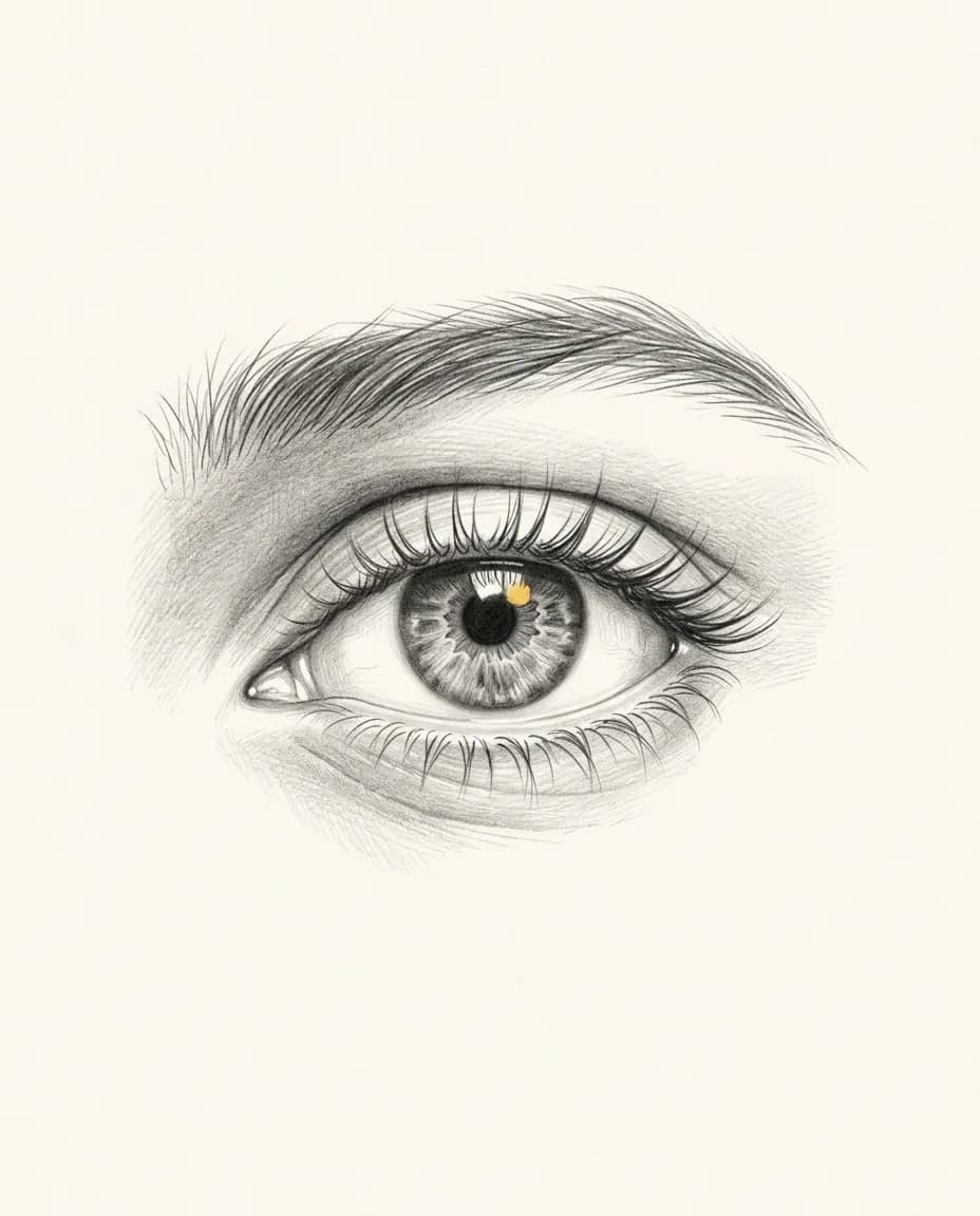 Graphite plate — Oculolinctus (Eyeball Licking)