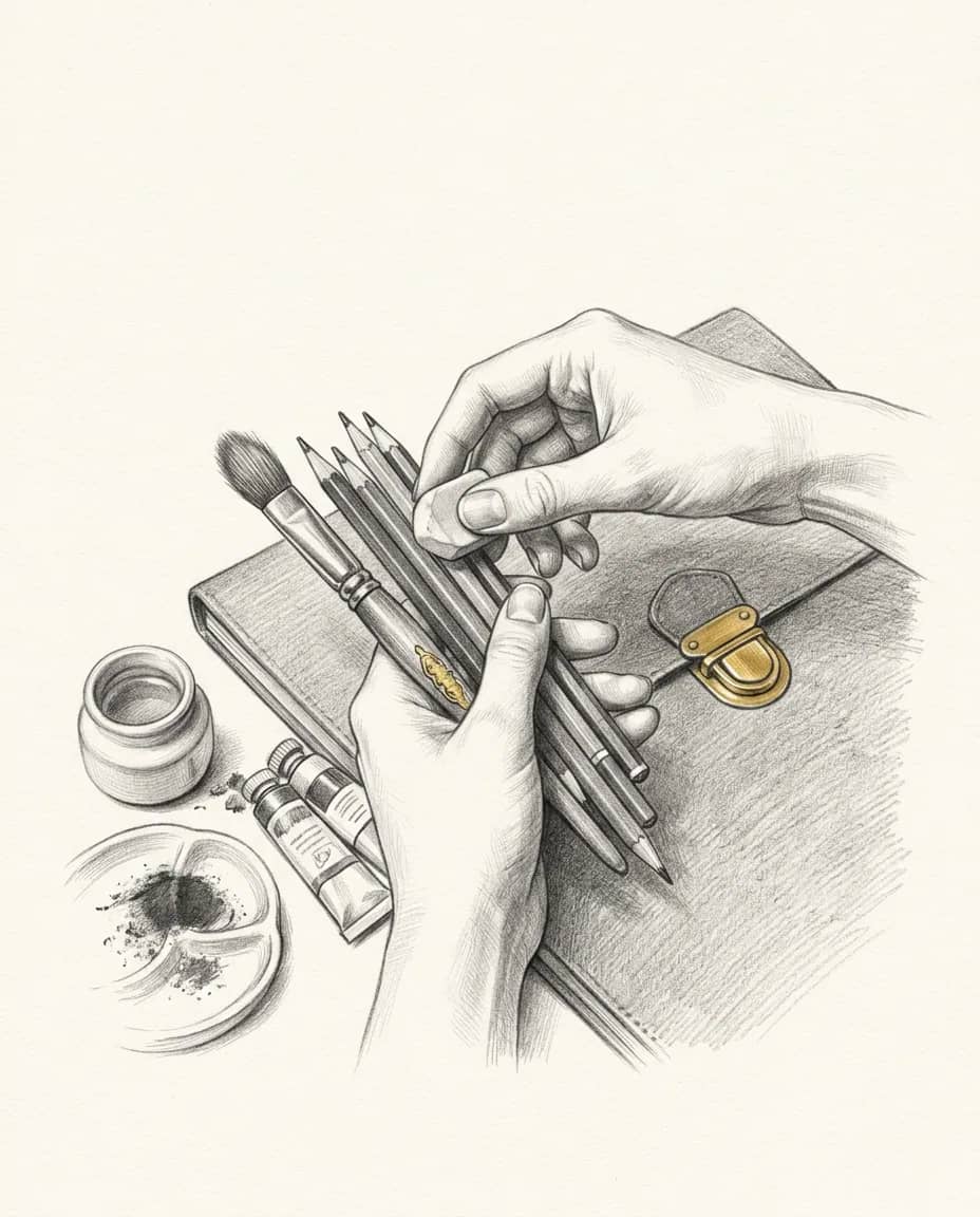 Graphite plate — Pictophilia (Erotic Images)