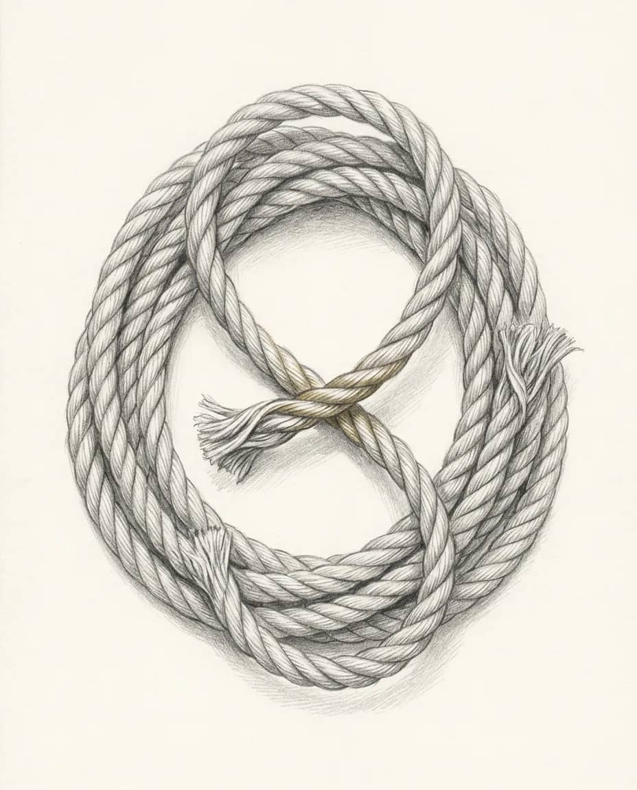 Graphite plate — Shibari (Japanese Rope Bondage)