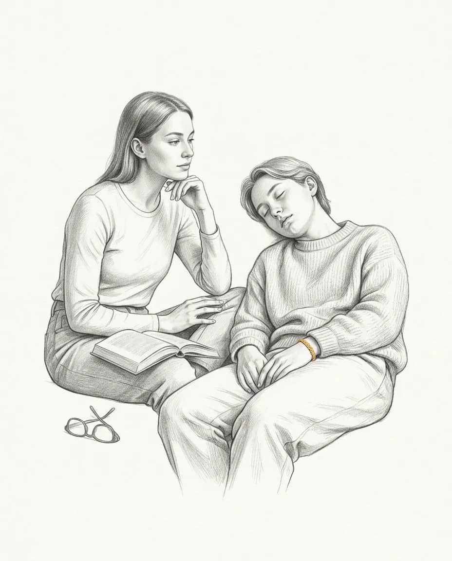 Graphite plate — Somnophilia (Sleeping Partner)