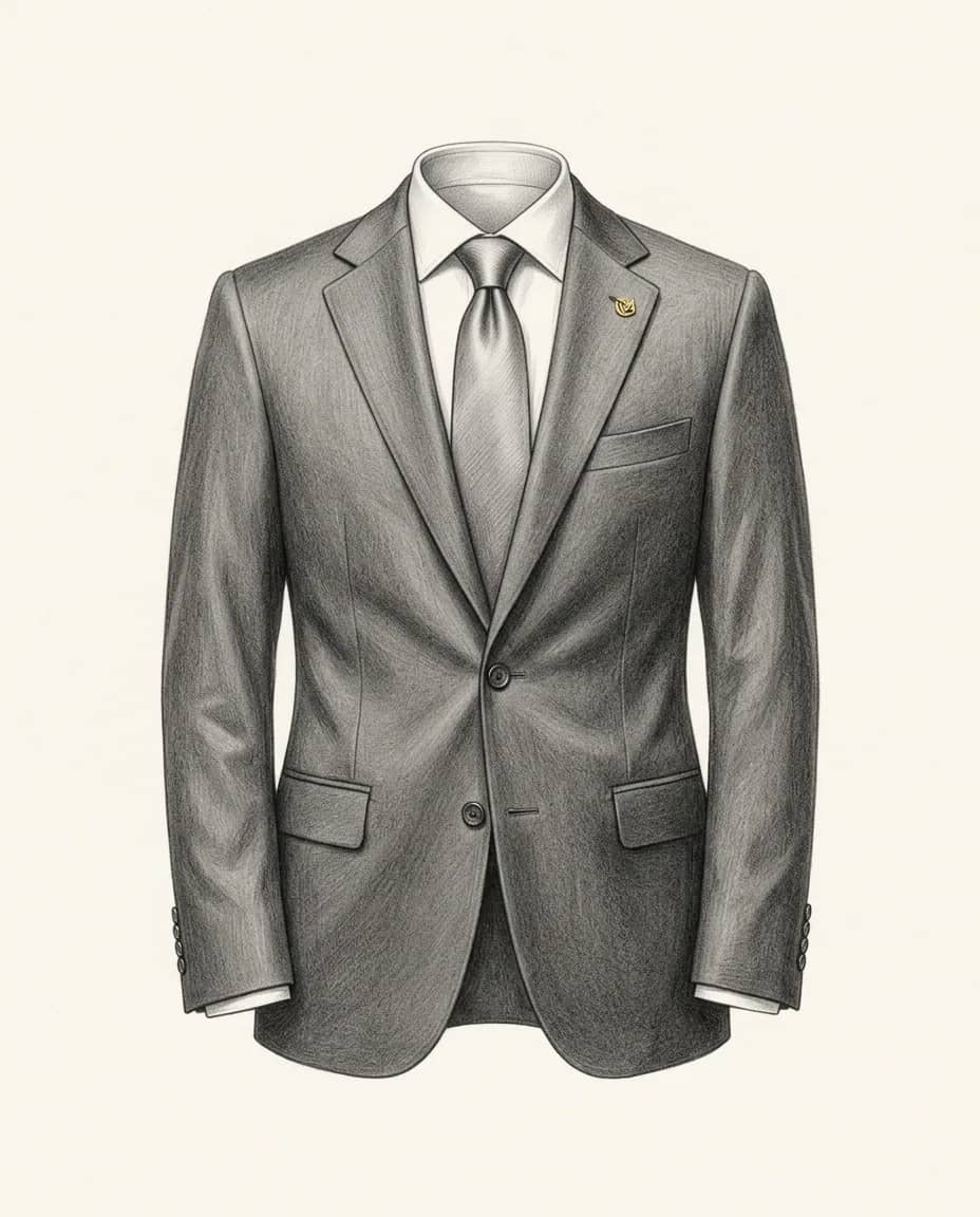 Graphite plate — Suit and Tie Fetish