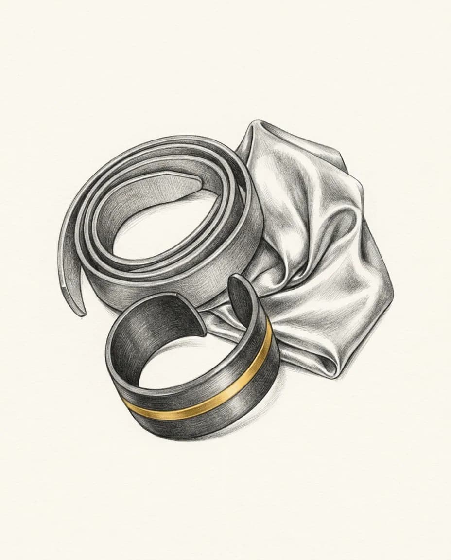Graphite emblem for Objects & Materials
