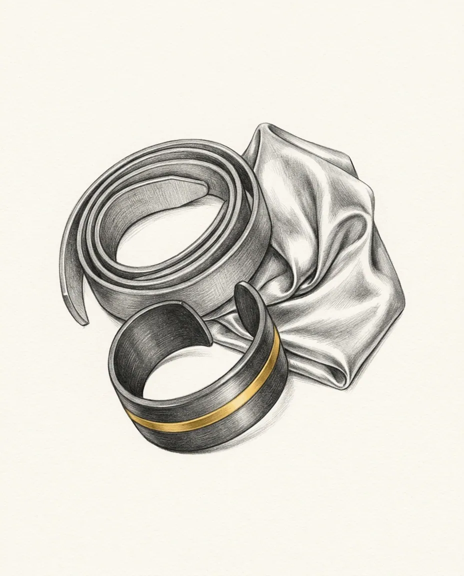 Graphite emblem for Objects & Materials