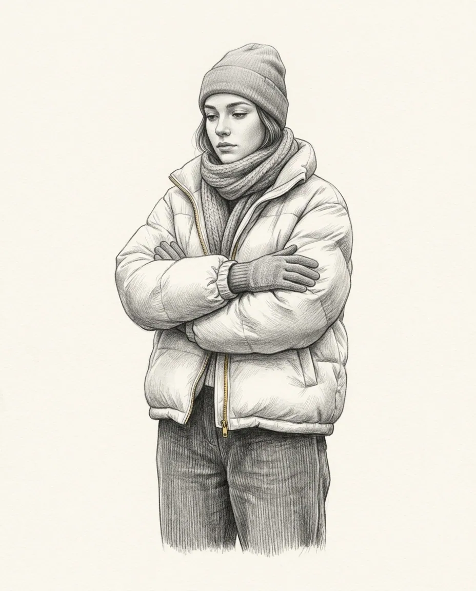 Graphite artwork symbolising Body Inflation