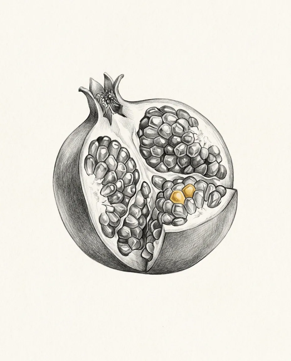 Graphite artwork symbolising Breeding Kink / Impregnation Fetish