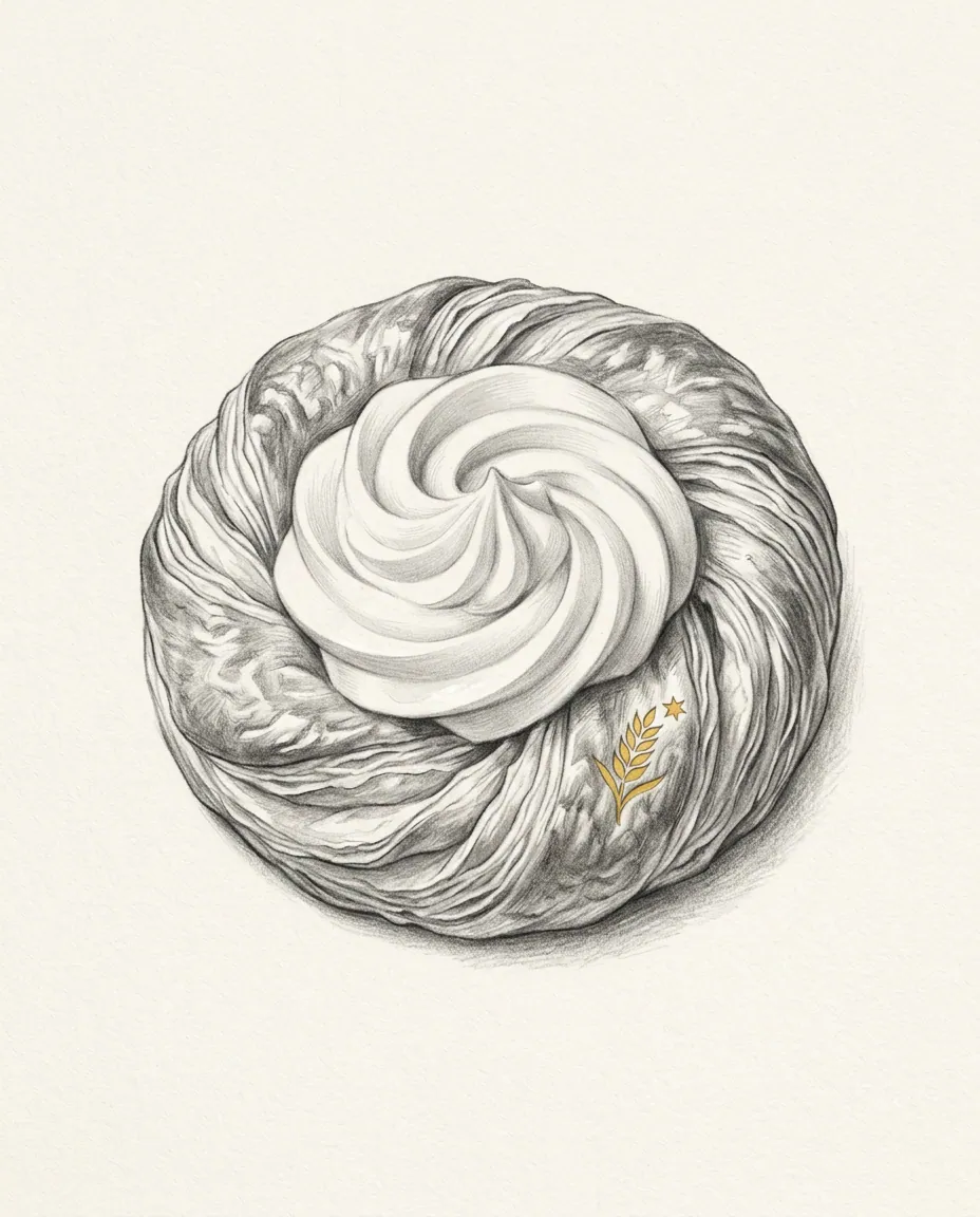 Graphite artwork symbolising Creampie