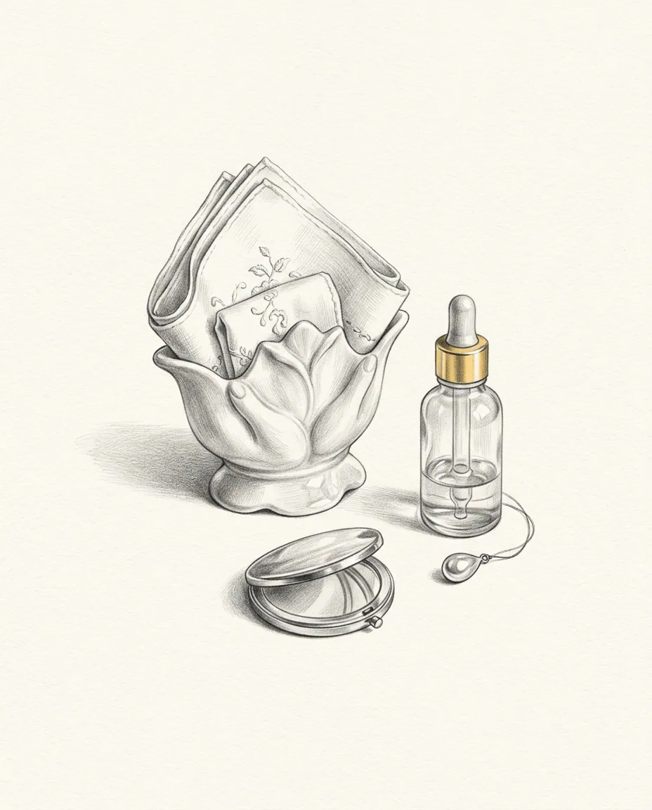 Graphite artwork symbolising Crying Fetish