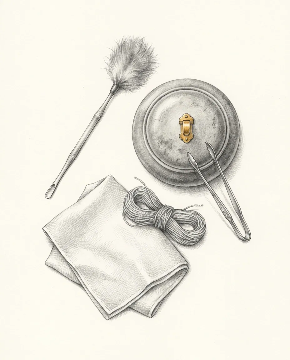 Graphite artwork symbolising Earwax Fetish
