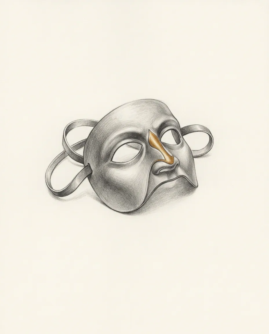 Graphite artwork symbolising Fear Play