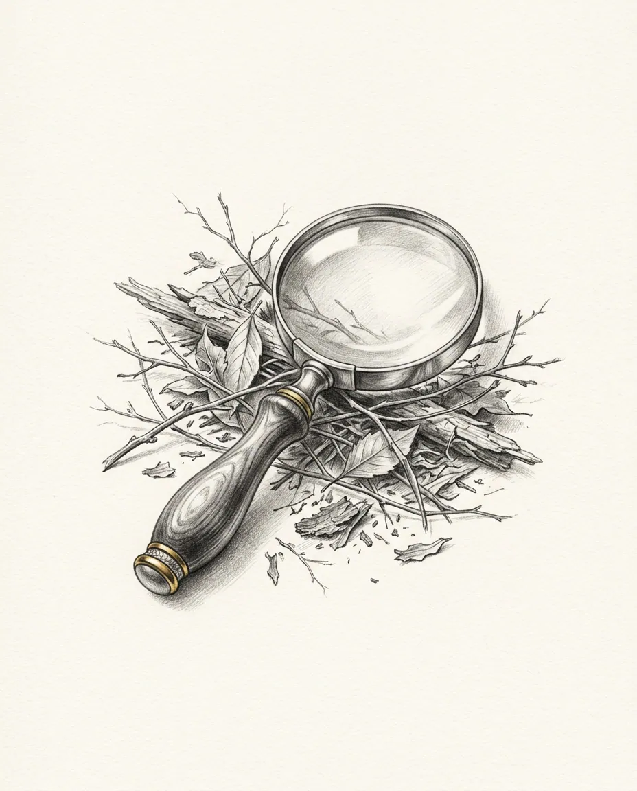 Graphite artwork symbolising Formicophilia (Crawling Insects)