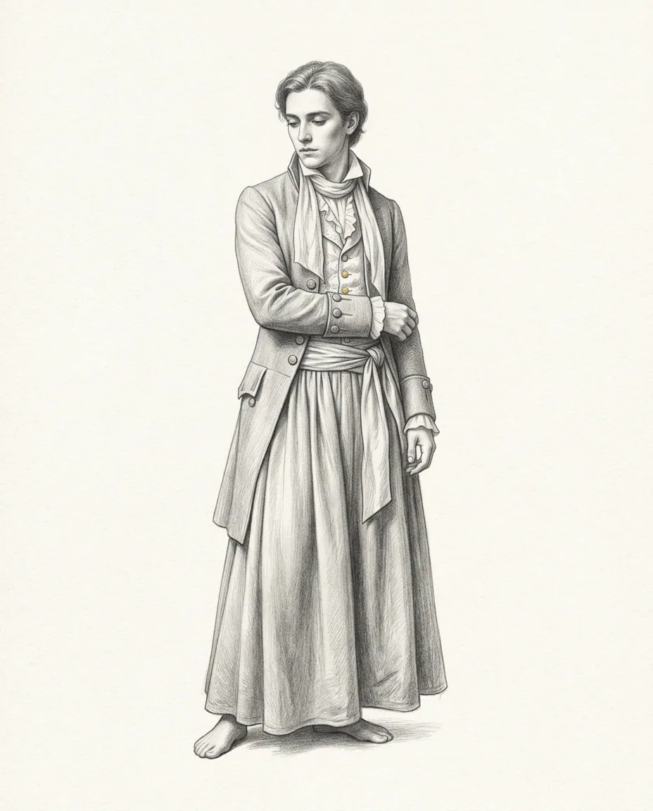Graphite artwork symbolising Gender Swap Fetish
