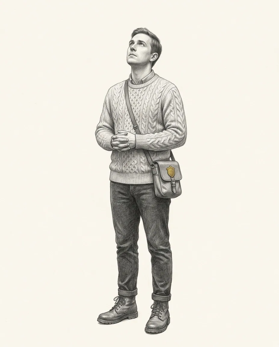 Graphite artwork symbolising Macrophilia