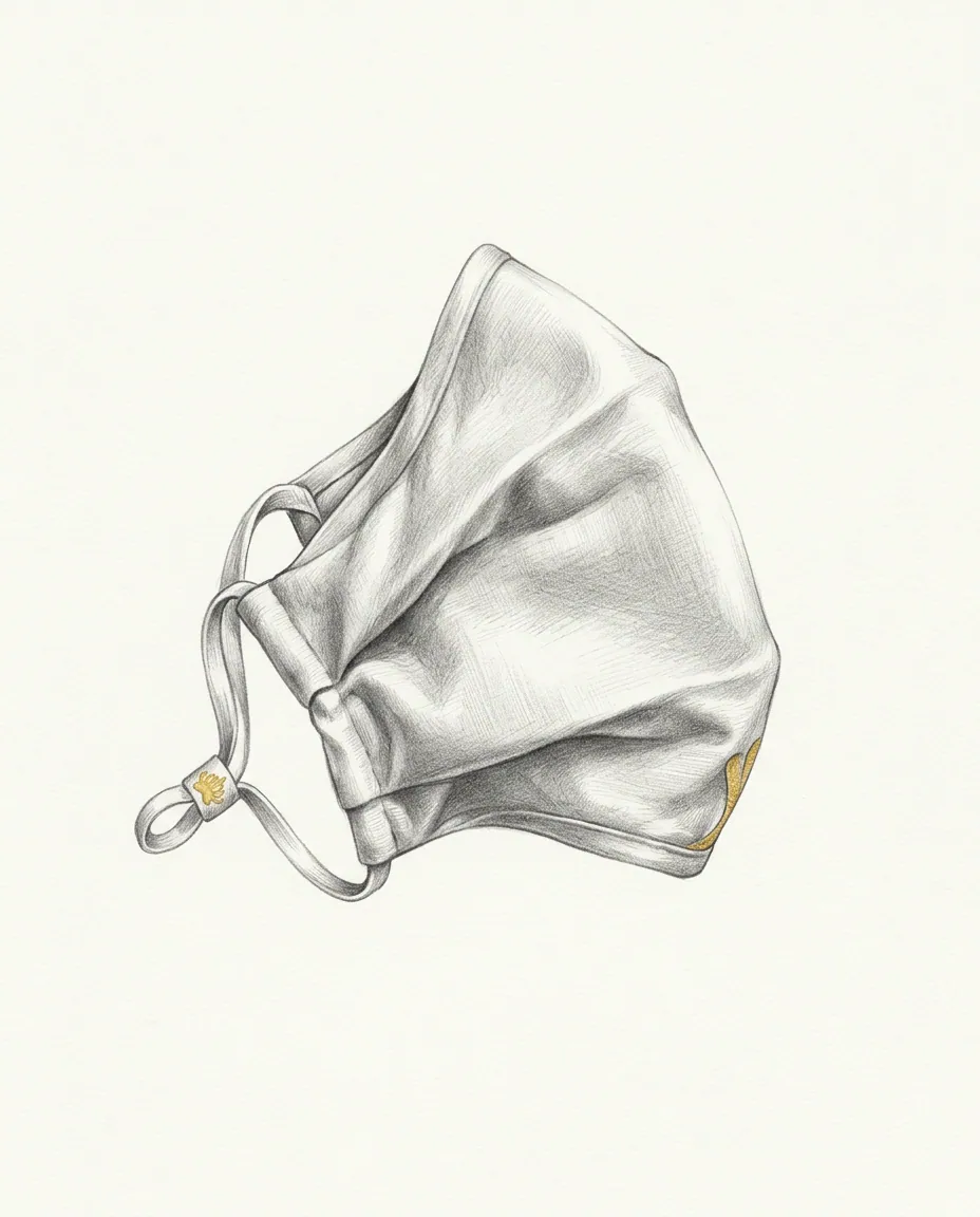 Graphite artwork symbolising Mask Fetish