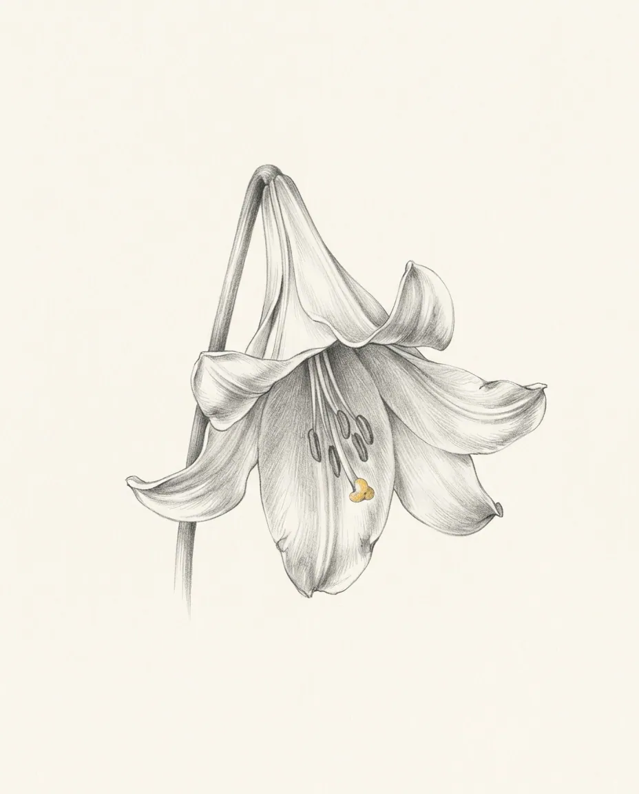 Graphite artwork symbolising Necrophilia