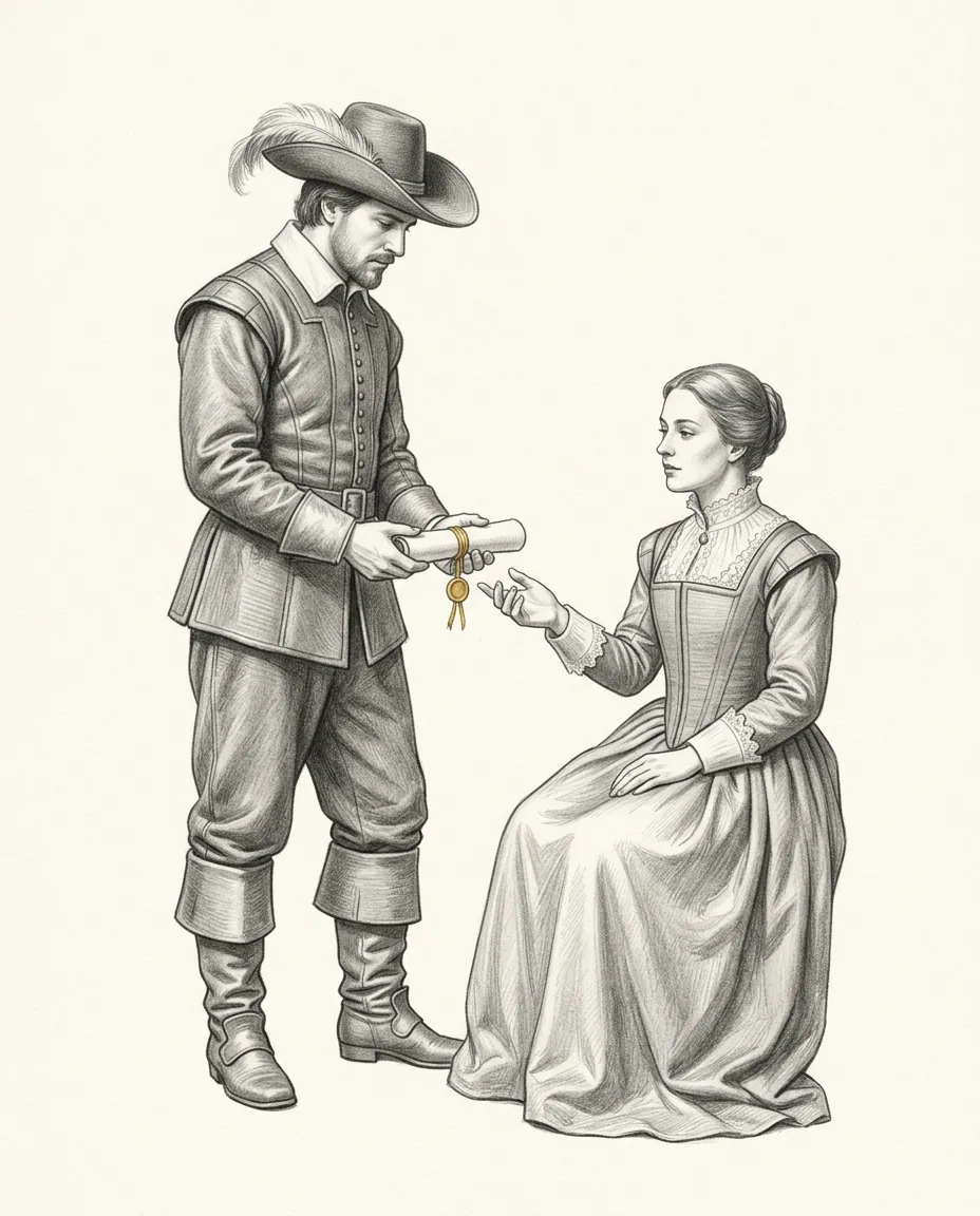 Graphite artwork symbolising Roleplay