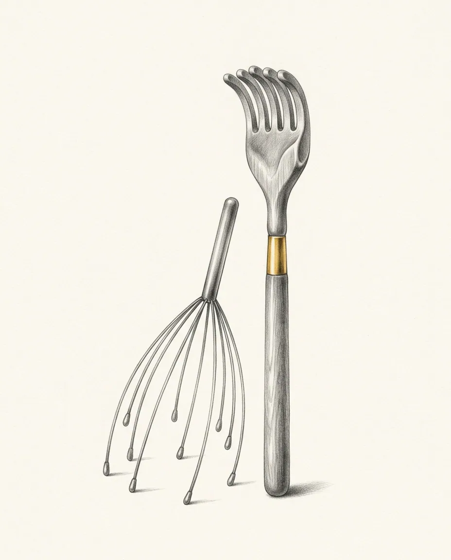 Graphite artwork symbolising Scratching