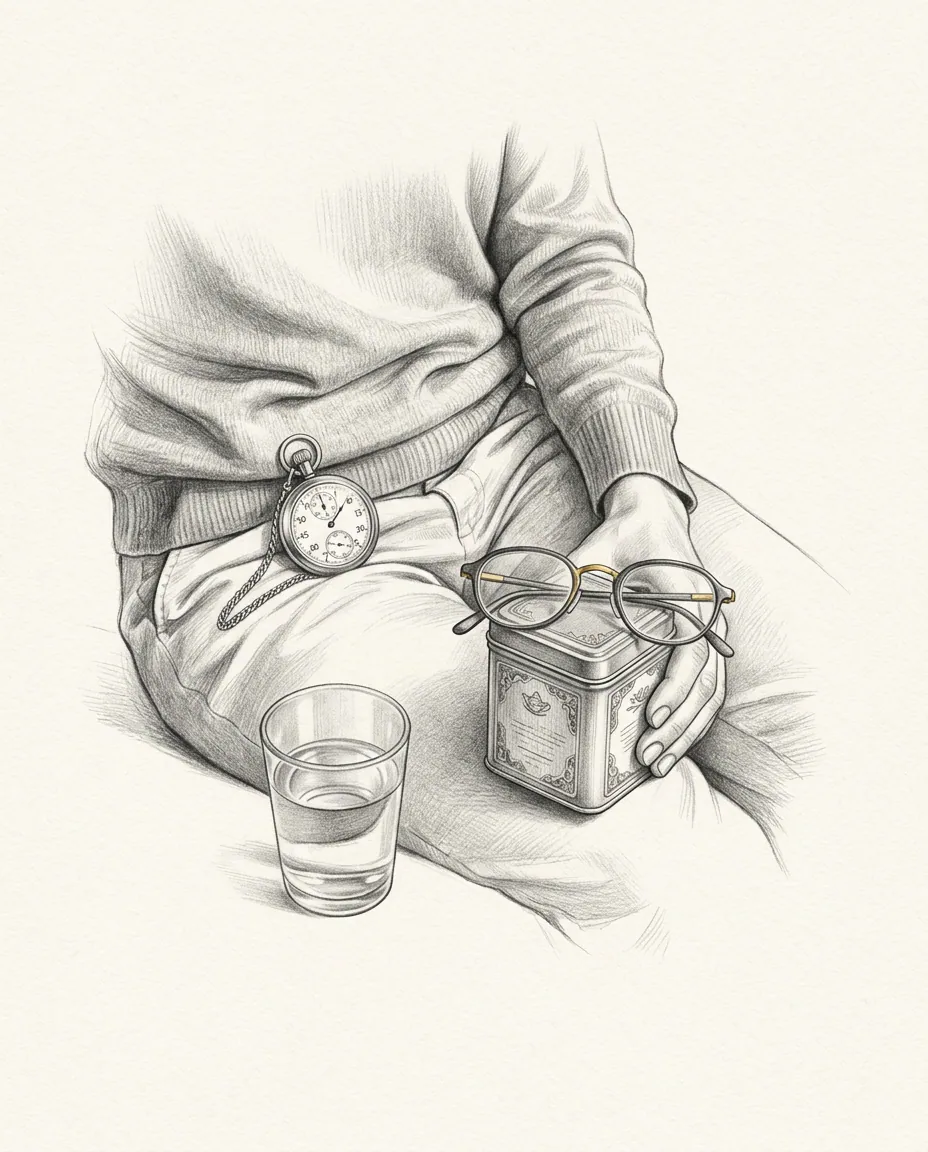 Graphite artwork symbolising Stomach Noise Fetish