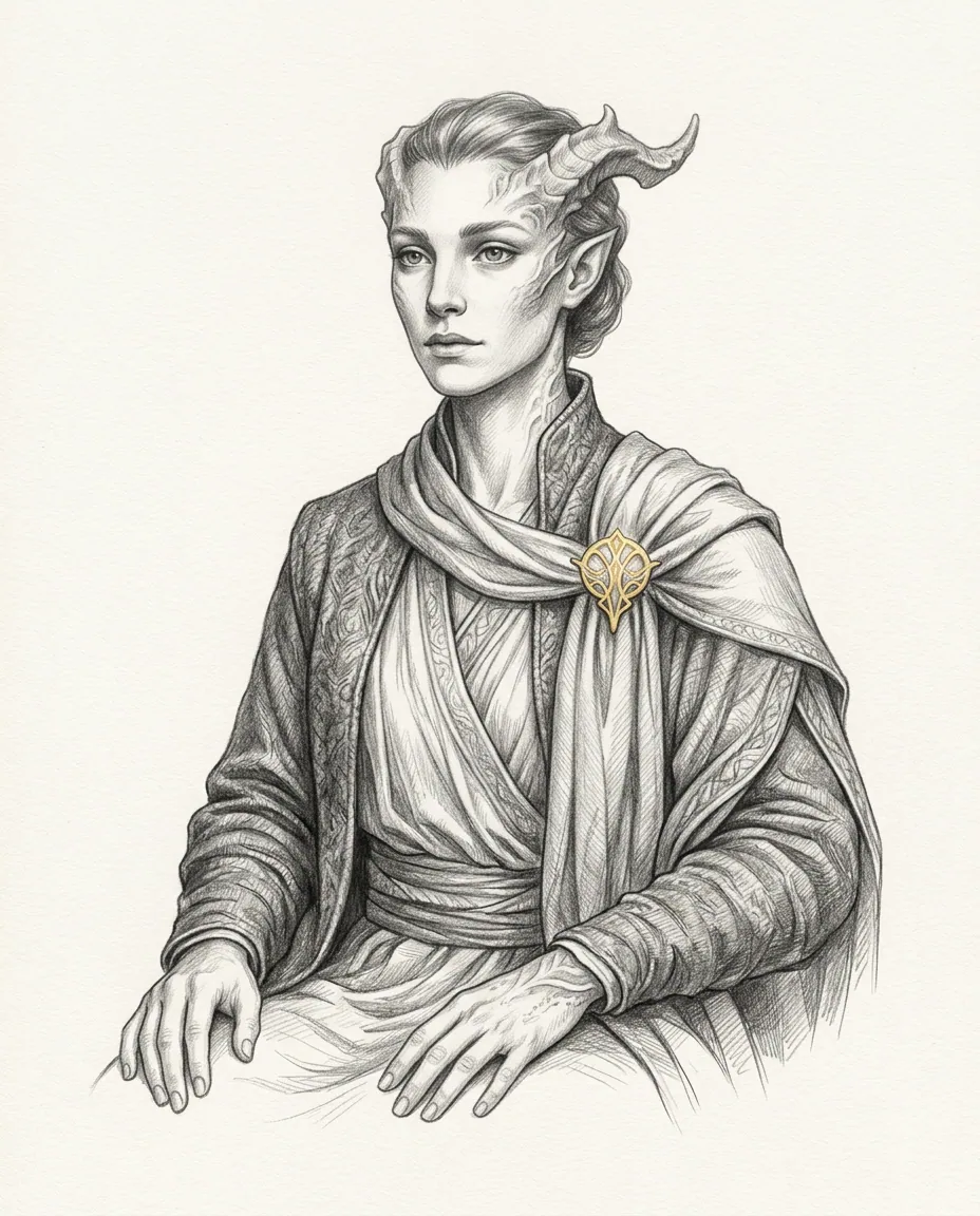 Graphite artwork symbolising Teratophilia