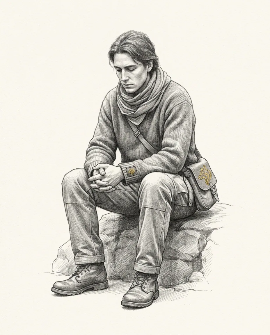 Graphite artwork symbolising Therianthropy / Therian Identity