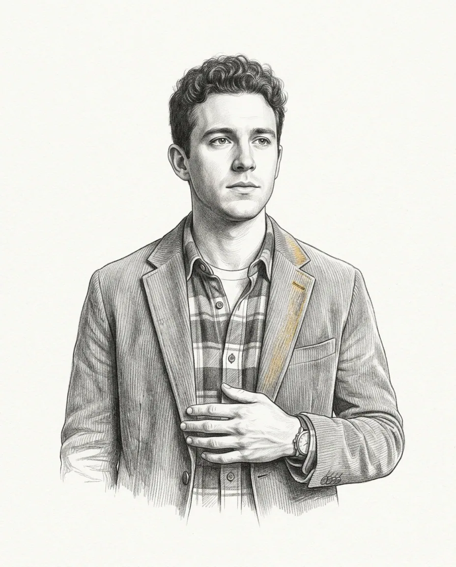 Graphite artwork symbolising Attraction to Trans Men