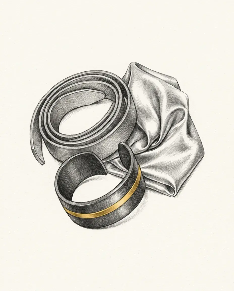 Graphite emblem for Objects & Materials