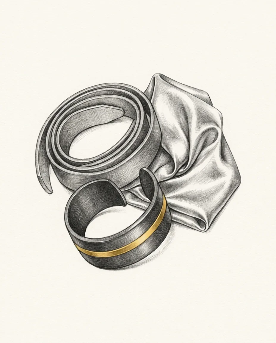 Graphite emblem for Objects & Materials