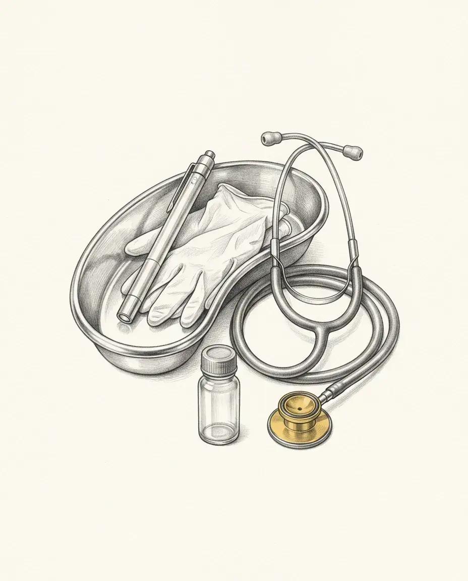 Graphite emblem for Medical & Clinical Play