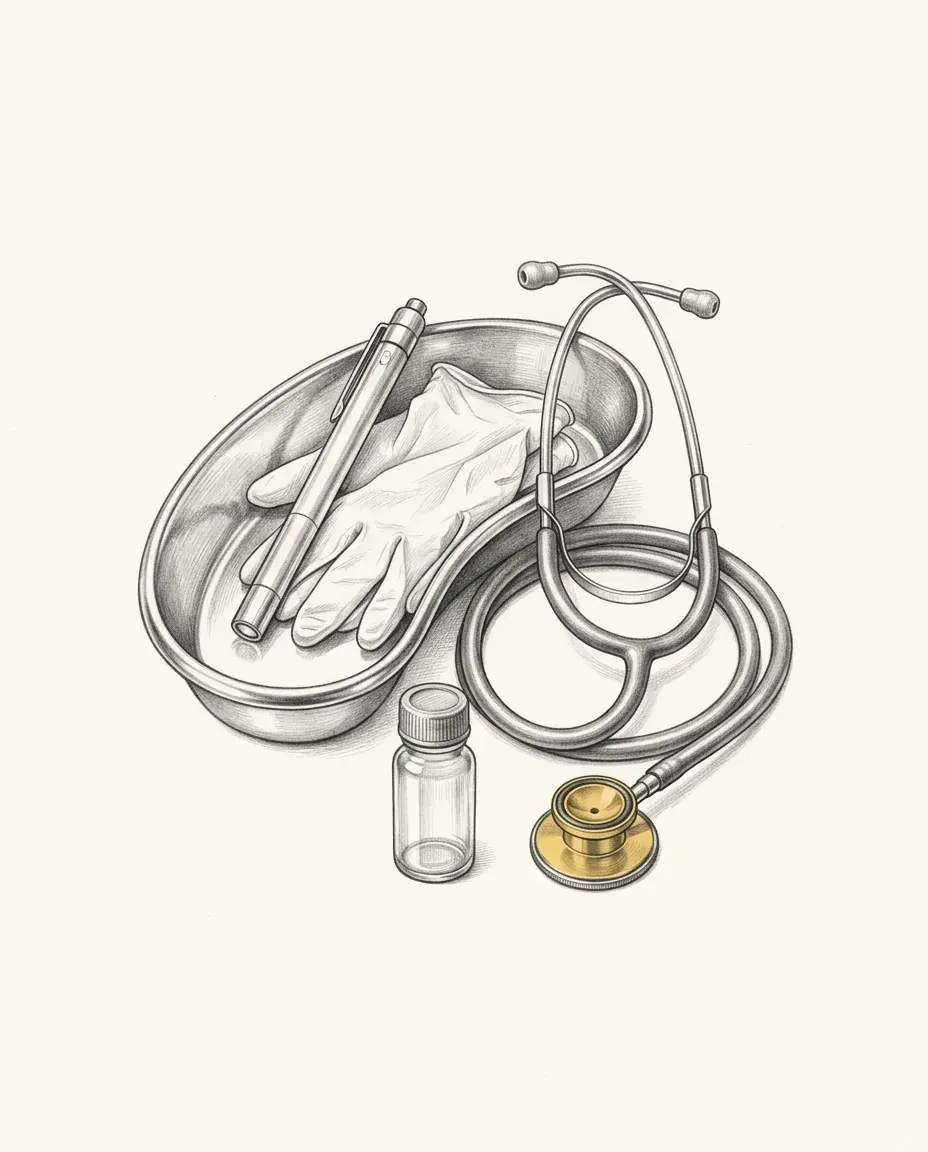 Graphite emblem for Medical & Clinical Play