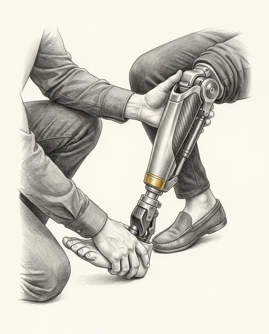 Graphite plate — Amputation Fetish
