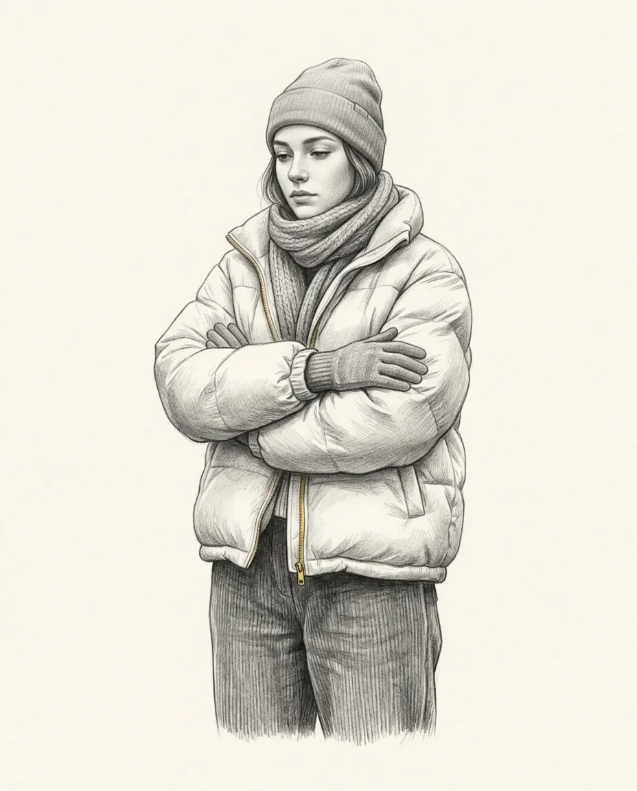 Graphite artwork symbolising Body Inflation