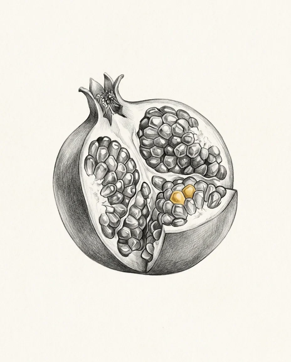 Graphite artwork symbolising Breeding Kink / Impregnation Fetish