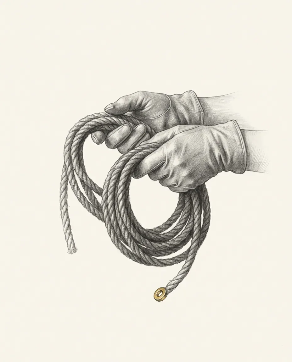 Graphite artwork symbolising Choking Kink