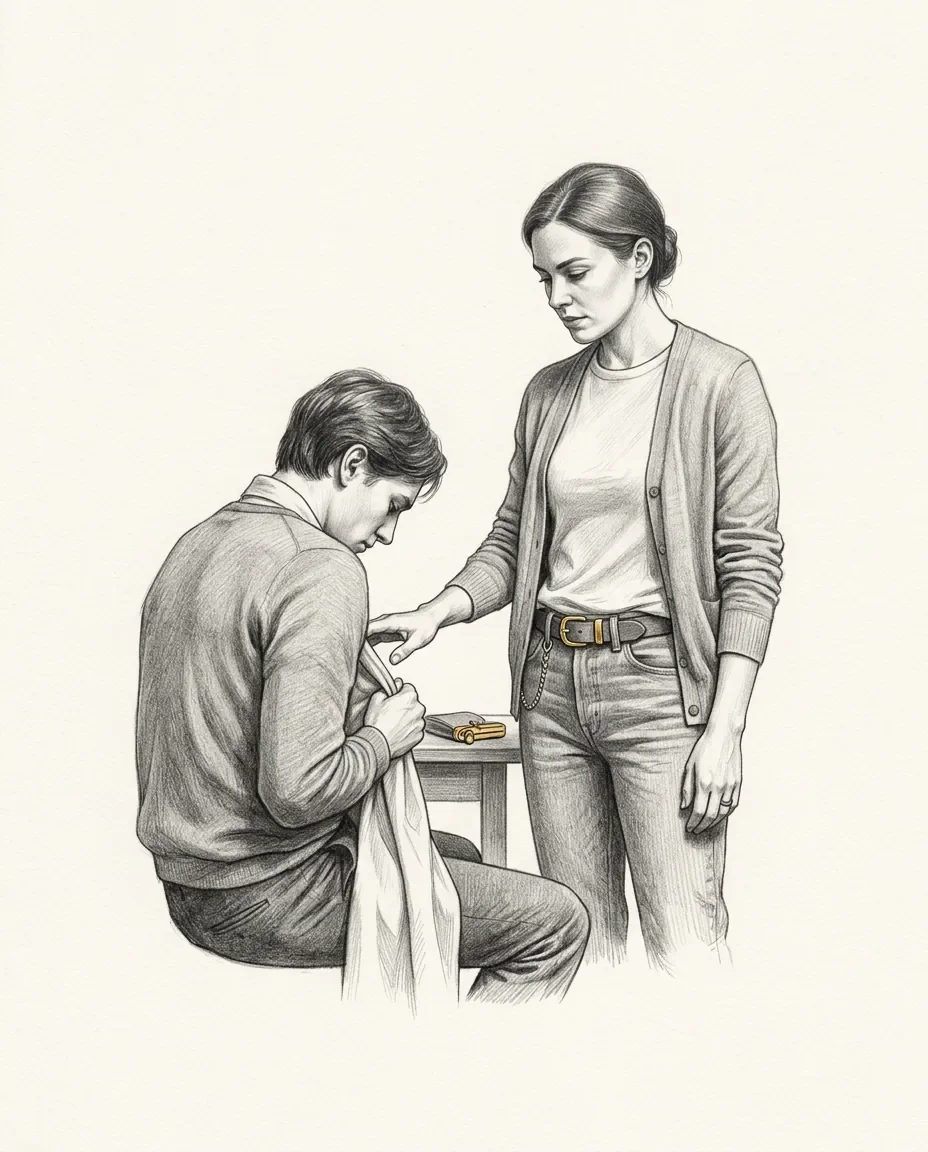 Graphite artwork symbolising Consensual Non-Consent