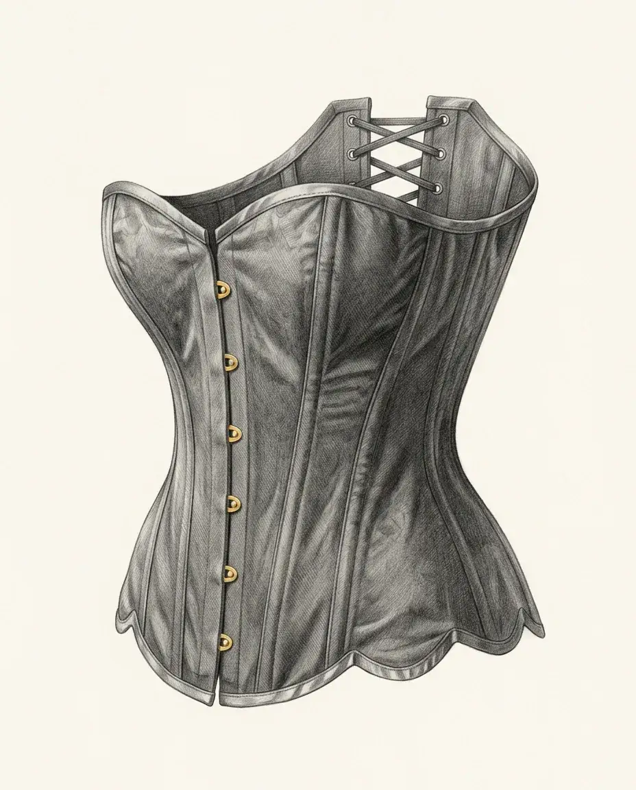 Graphite plate — Corset Fetish