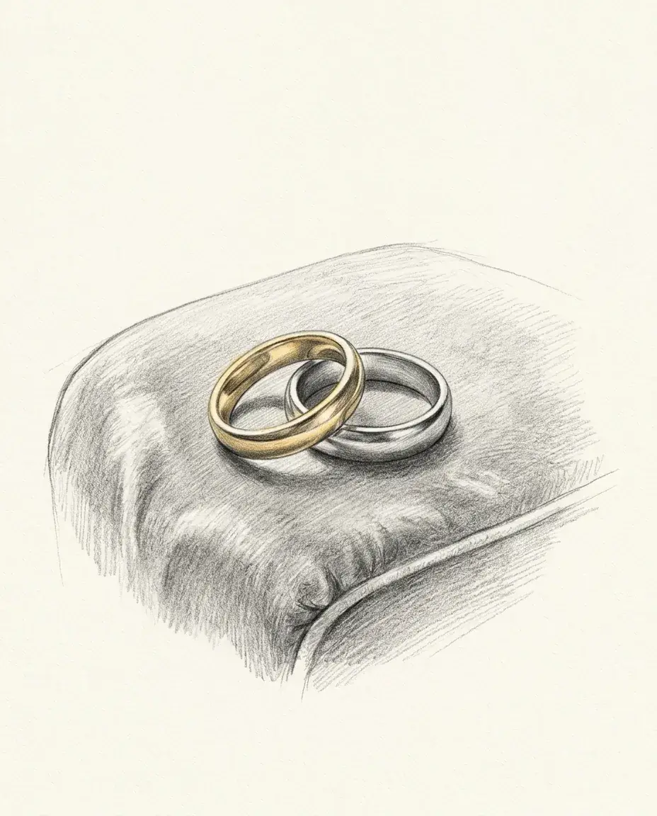Graphite plate — Couple Watching