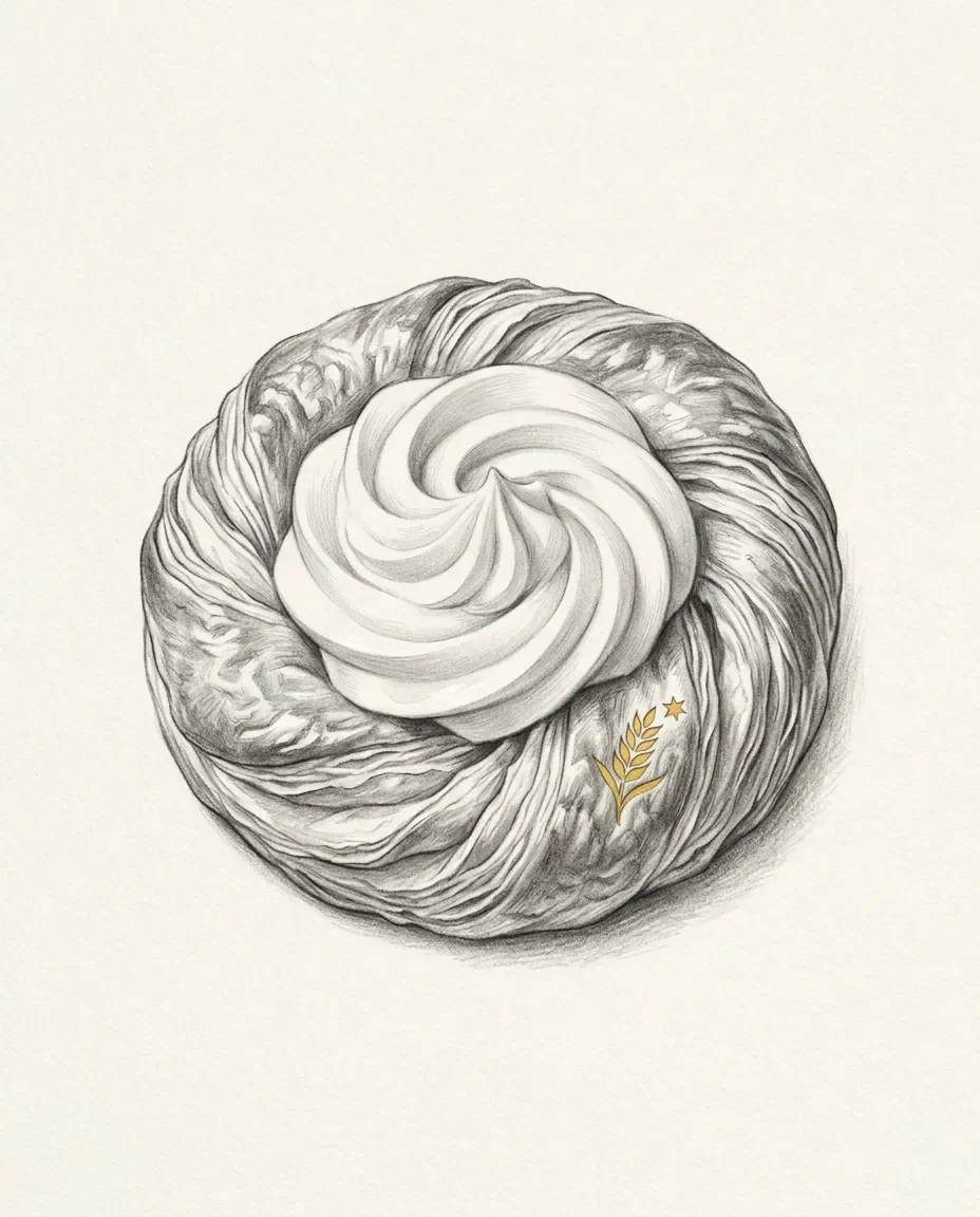 Graphite artwork symbolising Creampie