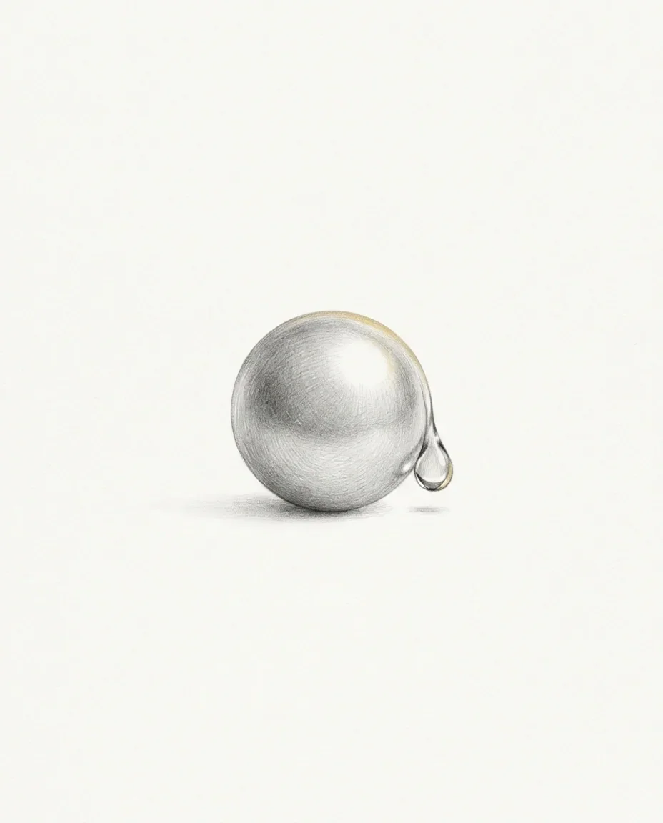 Graphite artwork symbolising Cum Fetish