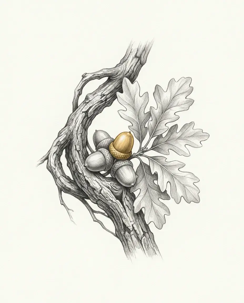 Graphite plate — Dendrophilia (Trees & Plants)