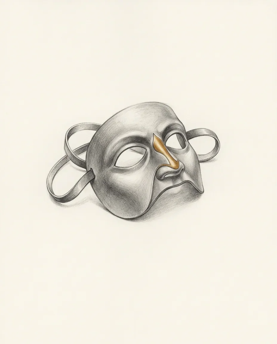 Graphite artwork symbolising Fear Play