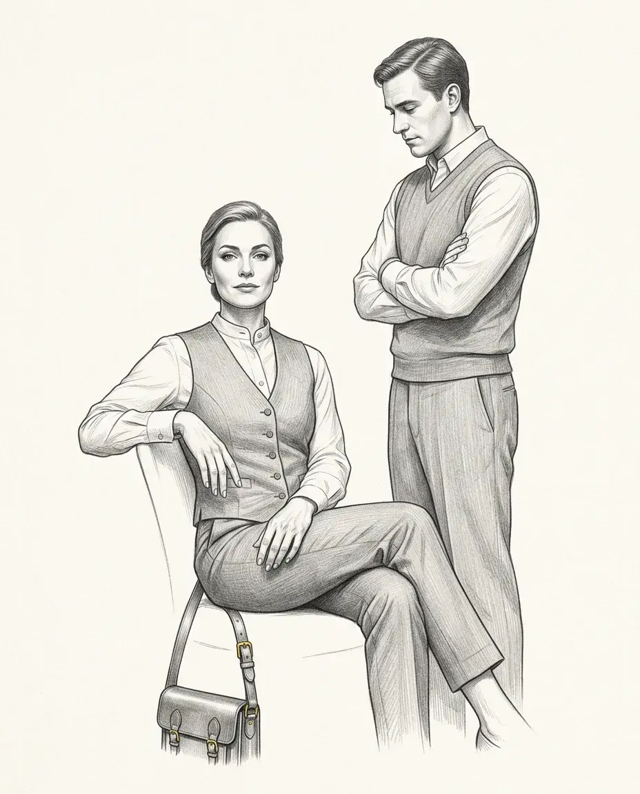 Graphite plate — Femdom (Female Domination)