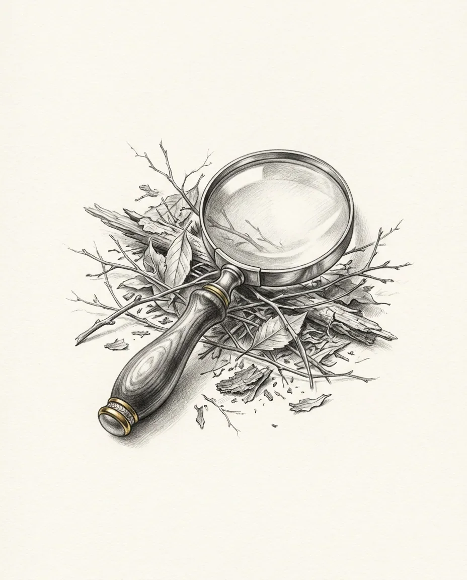 Graphite artwork symbolising Formicophilia (Crawling Insects)
