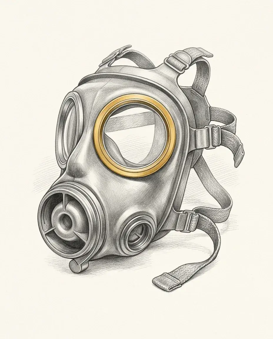 Graphite plate — Gas Mask Fetish