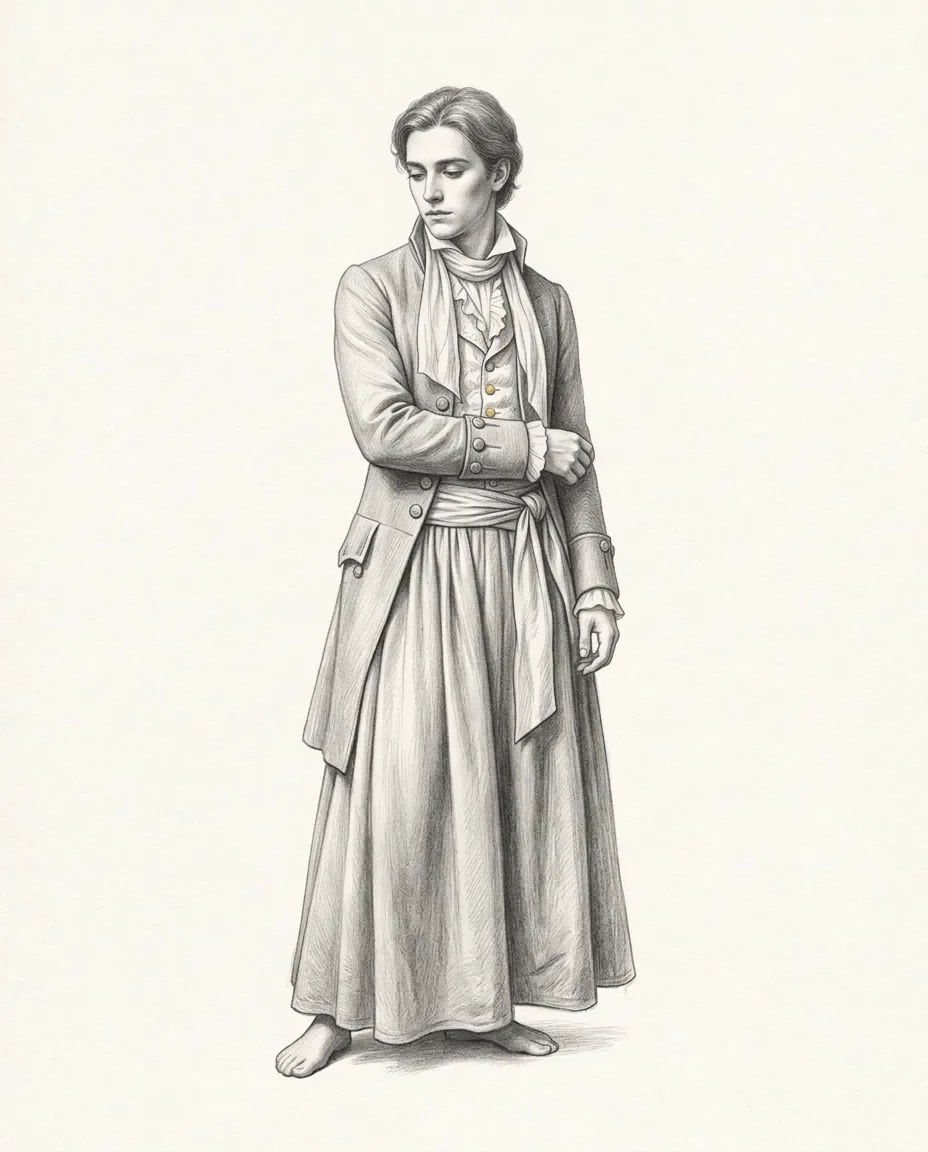 Graphite artwork symbolising Gender Swap Fetish