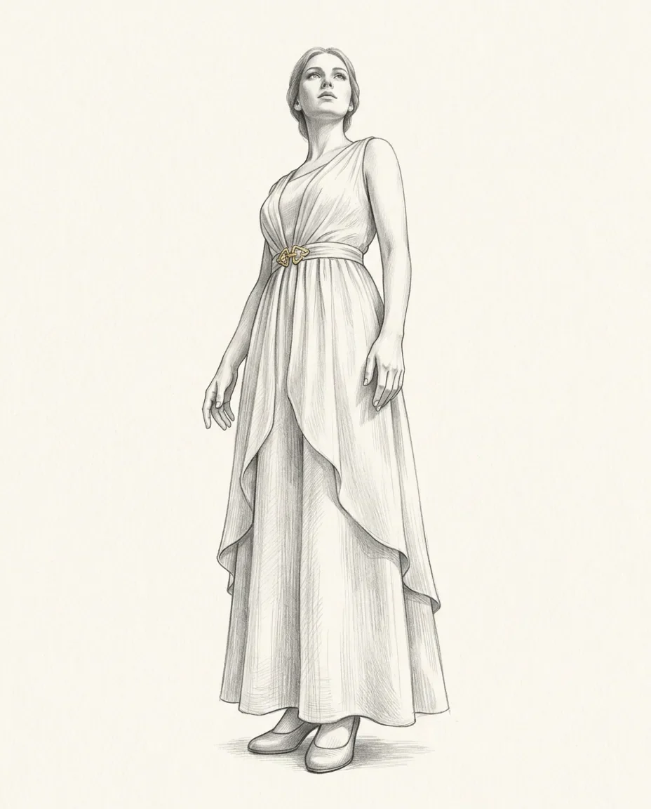 Graphite artwork symbolising Giantess Fetish