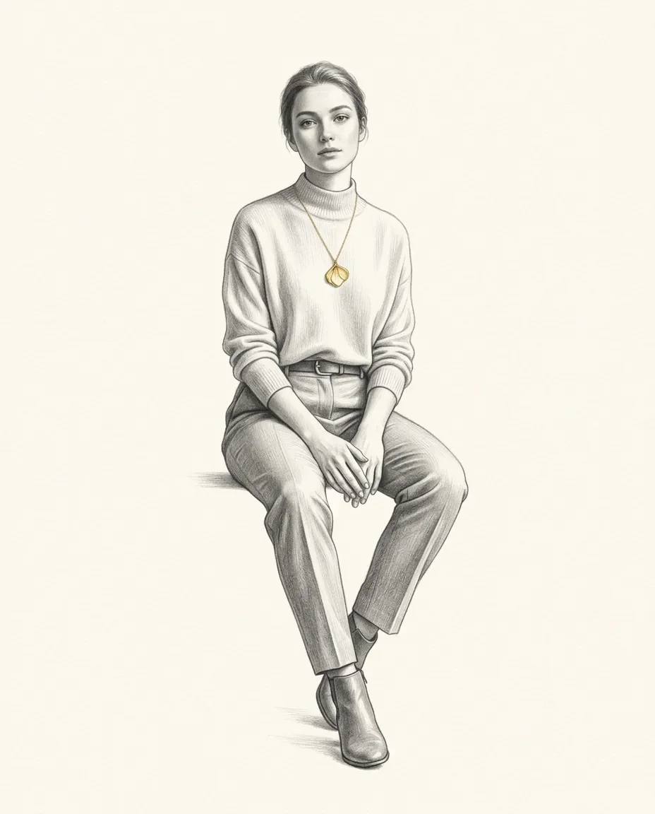 Graphite artwork symbolising Gynephilia (Attraction to Women)