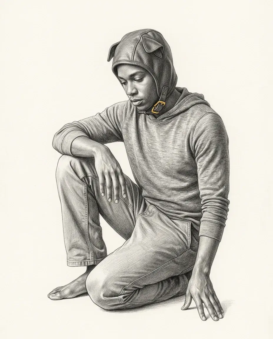 Graphite plate — Human Pup Play